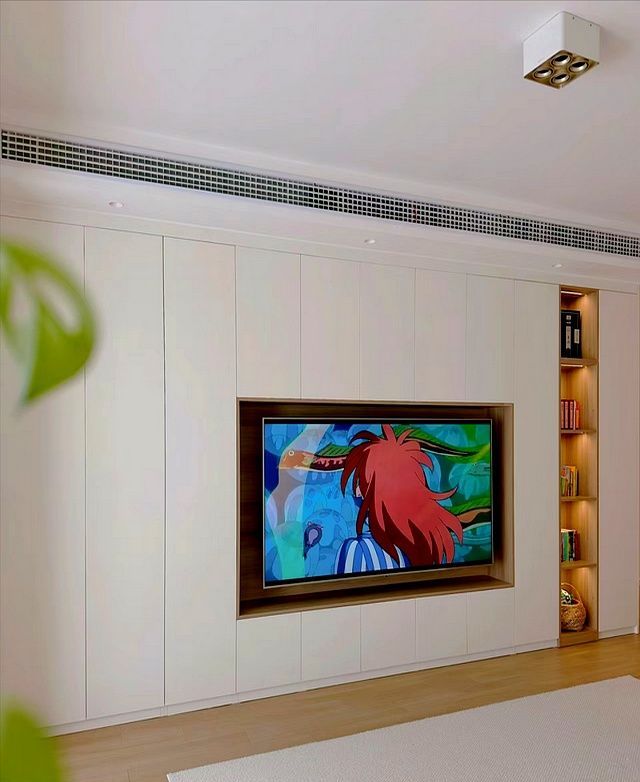 满墙电视柜多好用？看看这些成功案例，照着做能储物颜值高是真香 - 家居知识