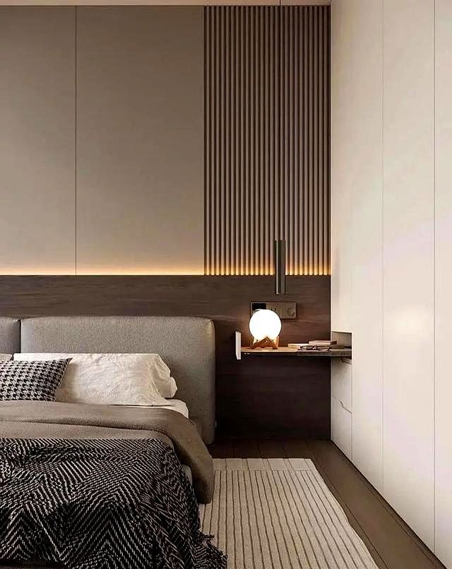 床头柜不买现成的！这样设计超实用，估计N多人想不到的设计方案 - 家居知识