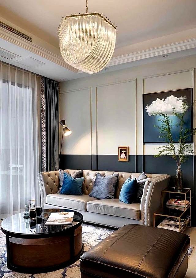 发现一85㎡美式轻奢风，那叫一个优雅高级，太有品味了，晒一晒 - 家居知识