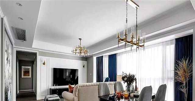 婆婆坚持插手婚房装修，128㎡装成轻奢美式风，完工效果太惊艳了 - 家居知识