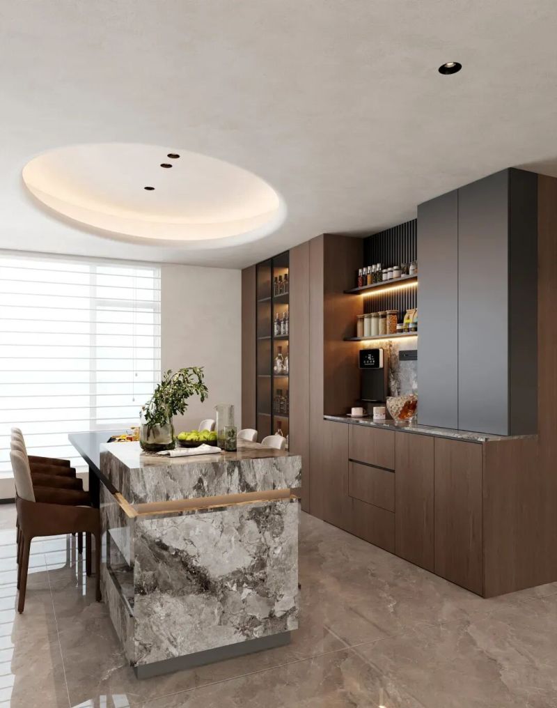 设计 | 闵行150平意式简约家，高级感溢出屏幕啦！ - 家居知识