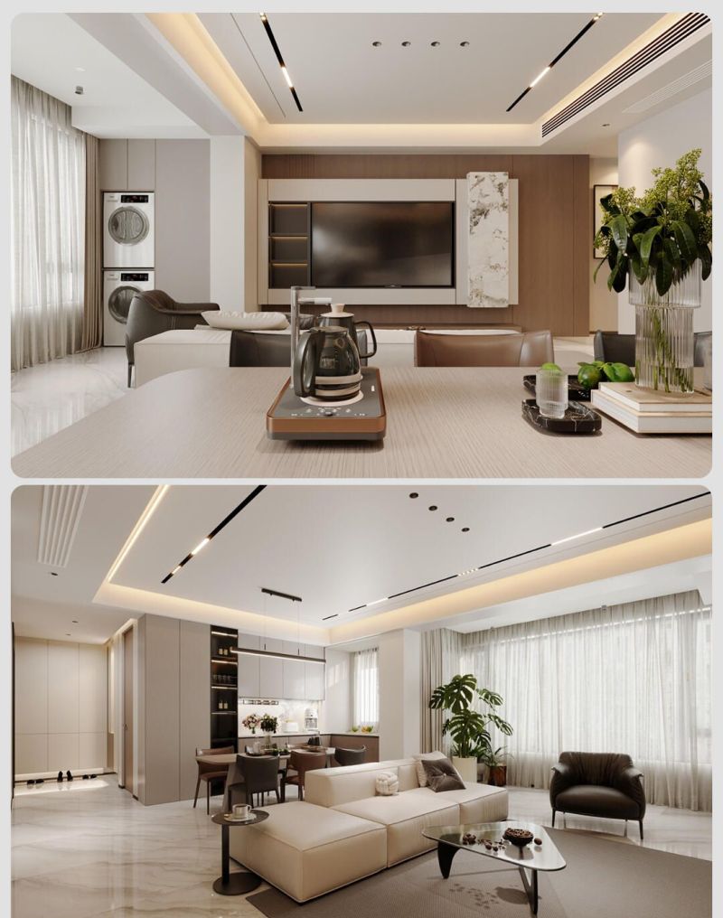 130㎡意式 | 用设计书写「简约的自信」 - 家居知识