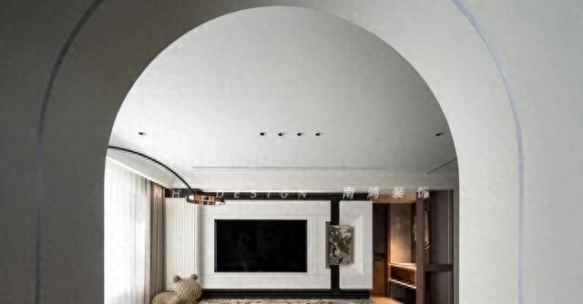 140㎡意式轻奢，造型与结构碰撞的灵动高级感