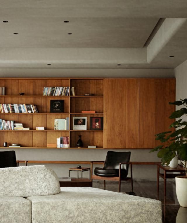 400㎡侘寂风新家，看似不新，却让人越住越上瘾！