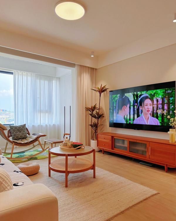 重庆发现一户人家的装修，那叫个温馨治愈，原木风装修简约又温馨 - 家居知识