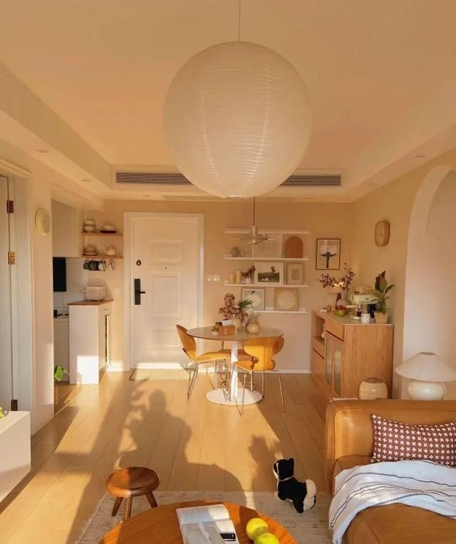 69㎡的原木风小家，全屋干净又治愈，堪称小户型的装修教科书 - 家居知识