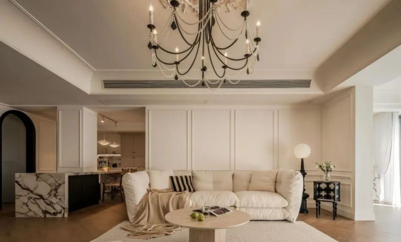 私宅设计：奶油法式，将巴黎浪漫调入生活日常 - 家居知识