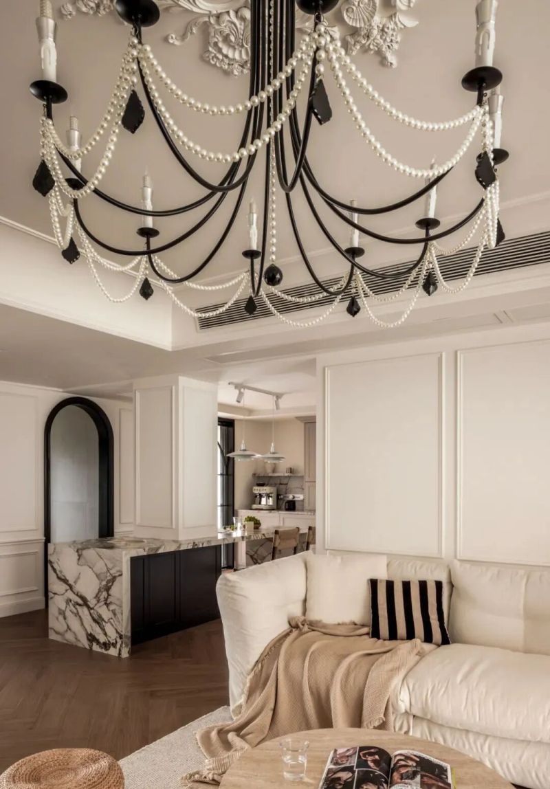 私宅设计：奶油法式，将巴黎浪漫调入生活日常 - 家居知识