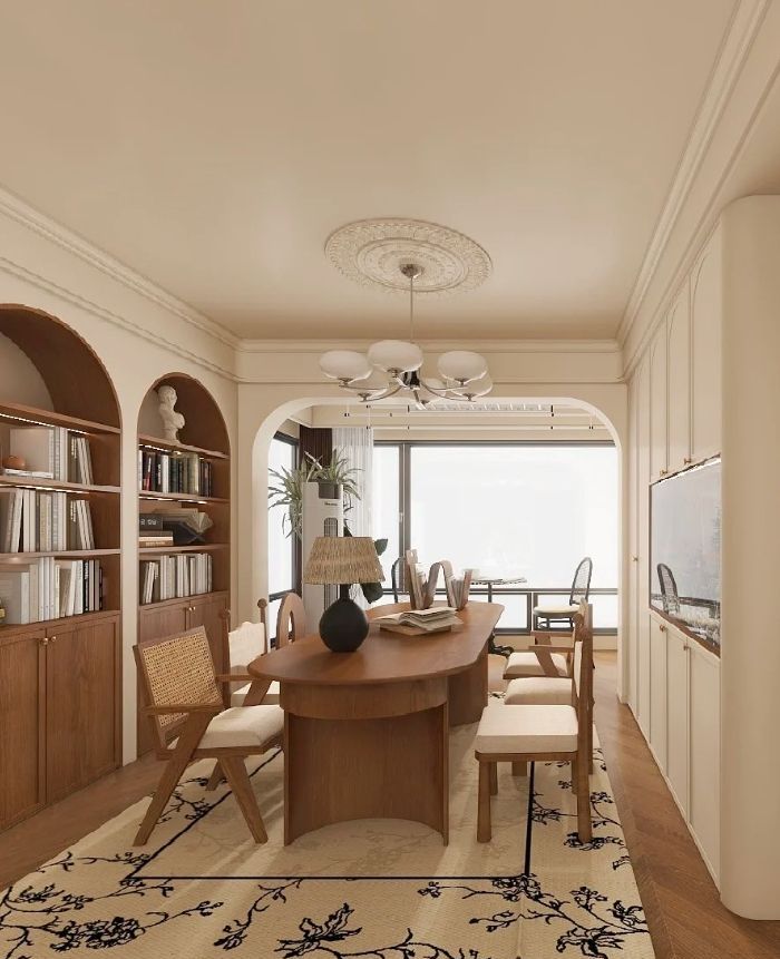 89平也能装出高级感，中古风VS法式复古，这届业主选择太大胆 - 家居知识