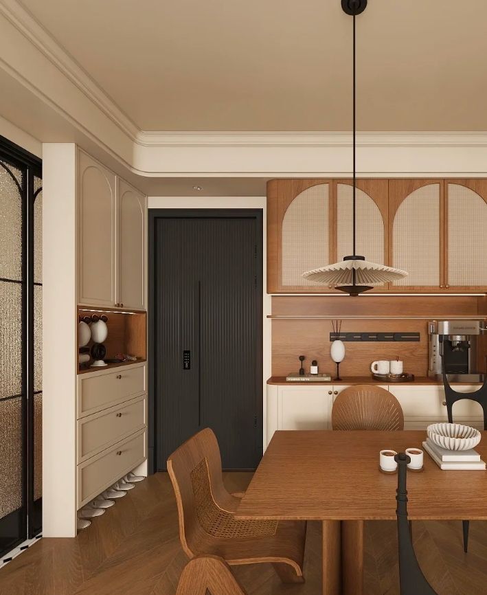 89平也能装出高级感，中古风VS法式复古，这届业主选择太大胆 - 家居知识