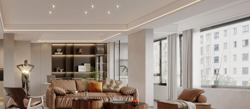 147㎡现代意式风平层装修-诸暨中茂府 - 家居知识