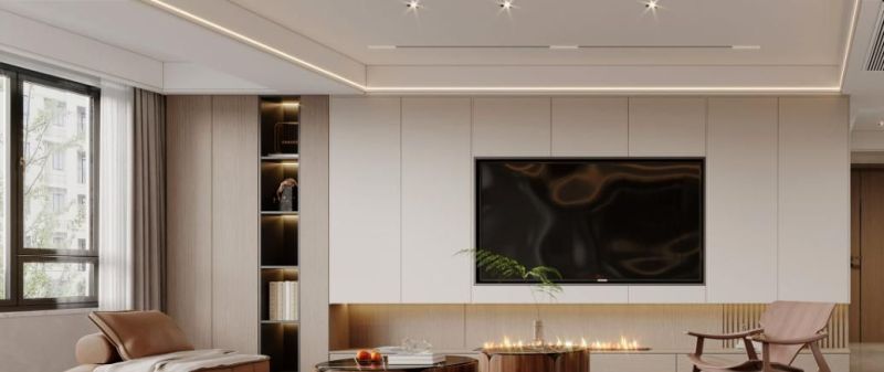 147㎡现代意式风平层装修-诸暨中茂府 - 家居知识