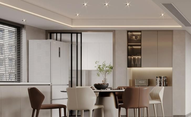 147㎡现代意式风平层装修-诸暨中茂府 - 家居知识