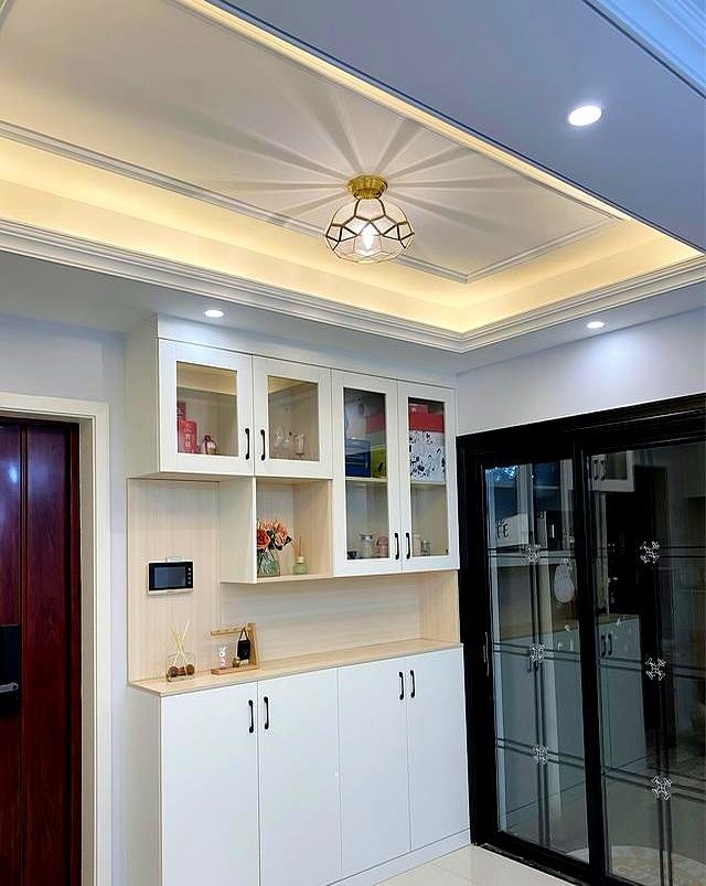 新房花20万的装修效果，全屋橱柜定制简洁漂亮，最满意客厅 - 家居知识