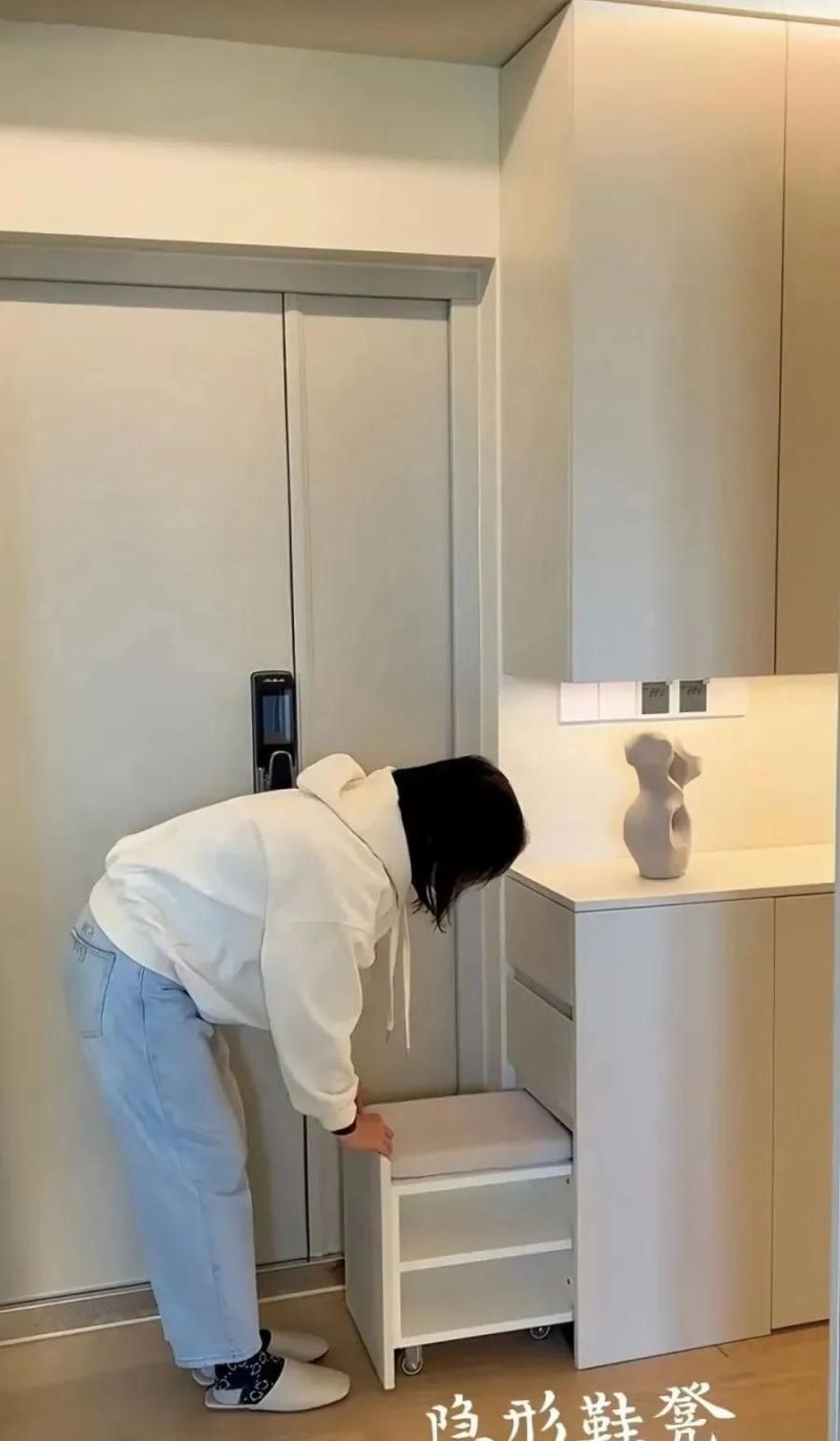平平无奇的鞋柜做法，解决空间痛点，我家怎么就没想到！ - 家居知识