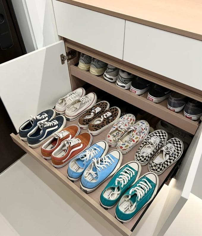 平平无奇的鞋柜做法，解决空间痛点，我家怎么就没想到！ - 家居知识