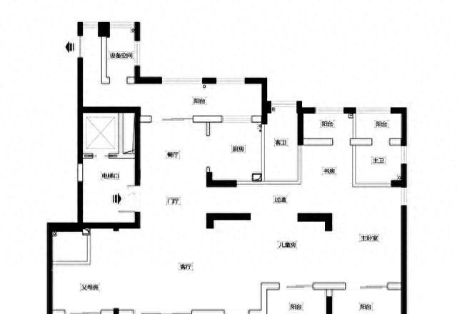 合肥小夫妻现代美式婚房，素雅与沉稳的完美融合