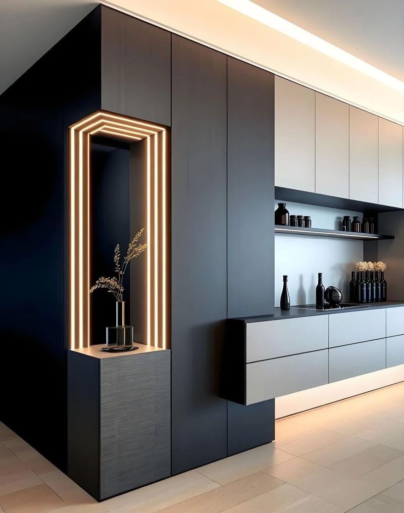 美哭！L型转角玄关柜，赶紧来抄作业了~ - 家居知识