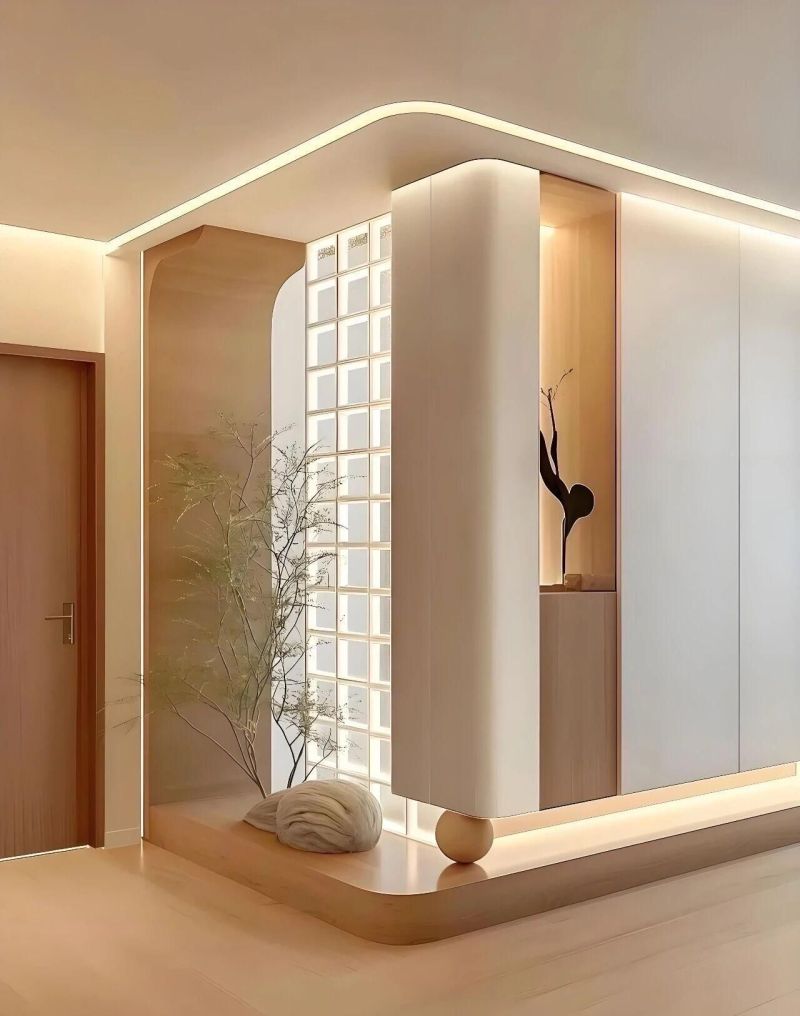 美哭！L型转角玄关柜，赶紧来抄作业了~ - 家居知识