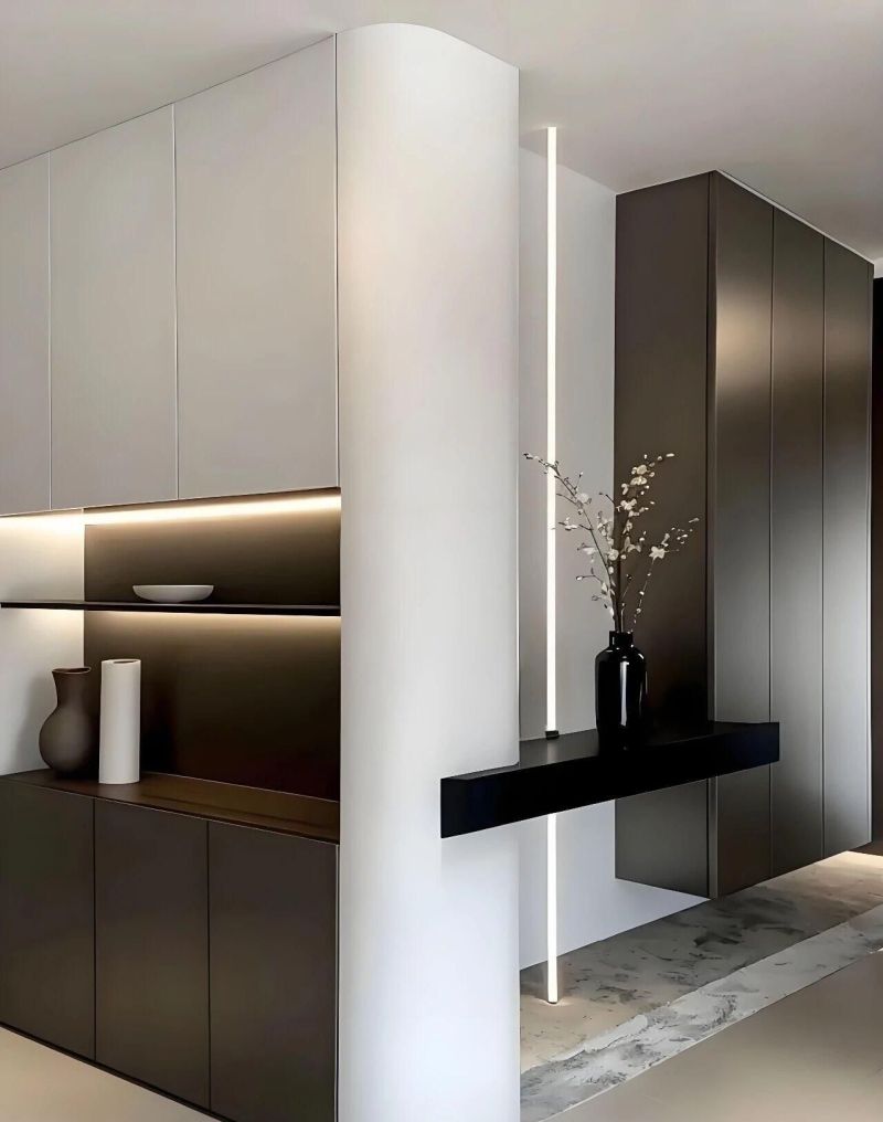 美哭！L型转角玄关柜，赶紧来抄作业了~ - 家居知识