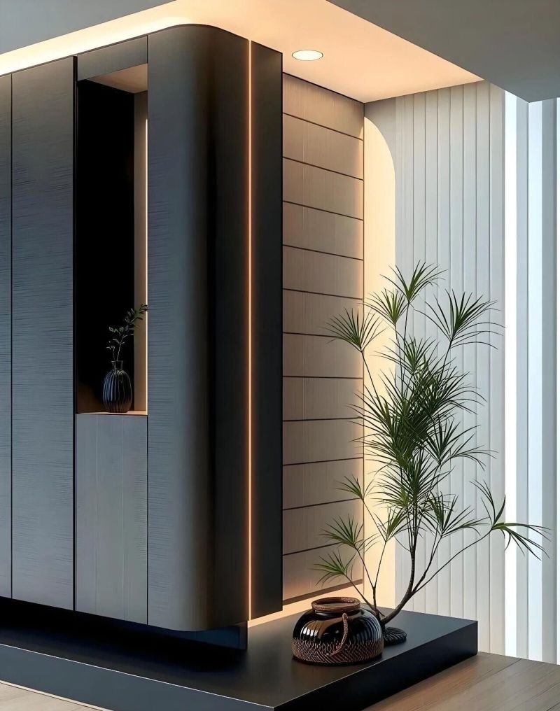 美哭！L型转角玄关柜，赶紧来抄作业了~ - 家居知识