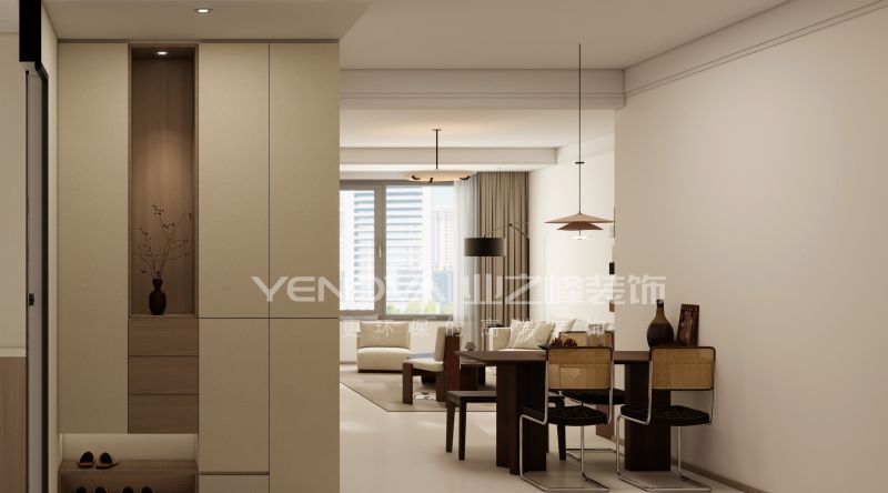 唐山珑湖丽宫89平方米现代风格装修效果案例|业之峰装饰 - 家居知识