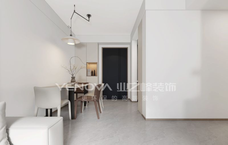 唐山荣盛·锦绣前程99平方米现代简约风格装修效果案例|业之峰装饰 - 家居知识