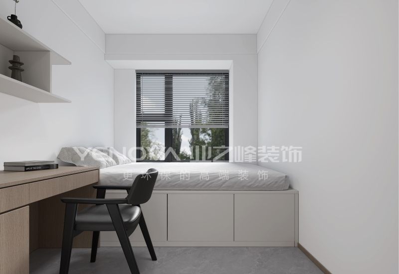 唐山荣盛·锦绣前程99平方米现代简约风格装修效果案例|业之峰装饰 - 家居知识