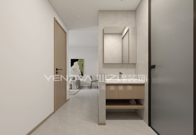 唐山荣盛·锦绣前程99平方米现代简约风格装修效果案例|业之峰装饰 - 家居知识