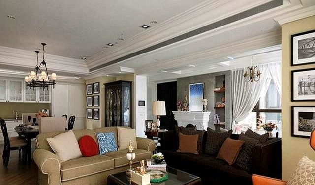 古典风精美，现代风利落！2套视觉迥异的开阔大宅全景装修案例 - 家居知识