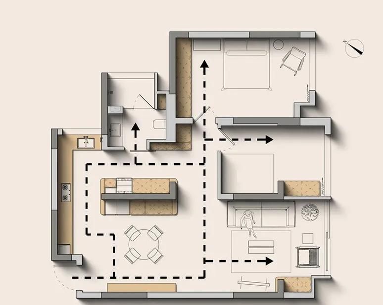 95㎡轻侘寂中古风二居室，被浪漫生活气填满的家 - 家居知识