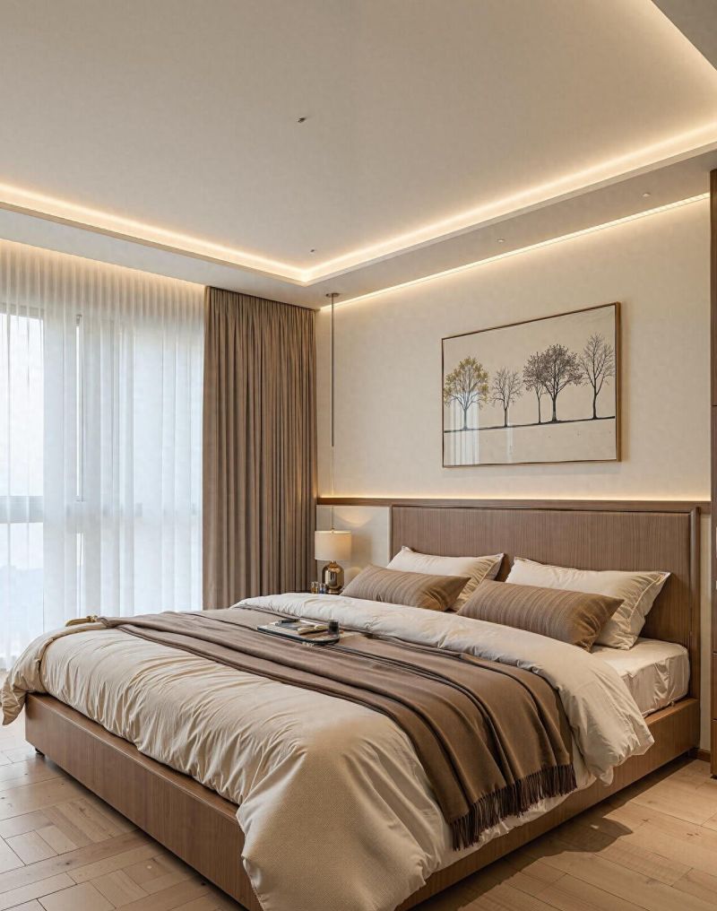 130平极简中古，勾勒岁月沉淀的从容大气。 - 家居知识