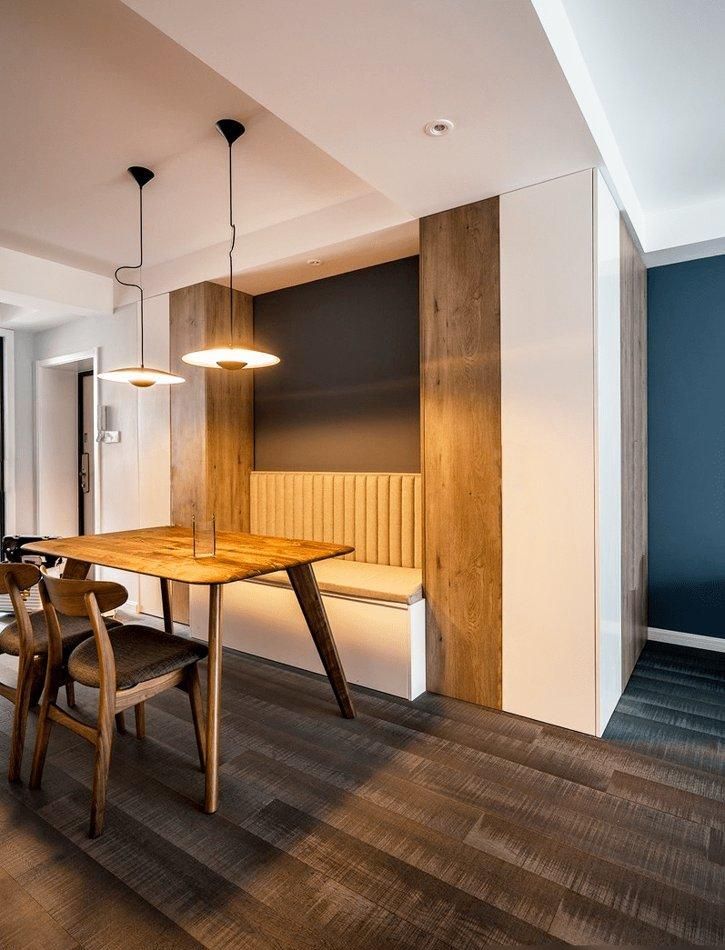 她家140㎡刚完工，全屋定制卡座沙发、榻榻米，收纳充足又美观 - 家居知识