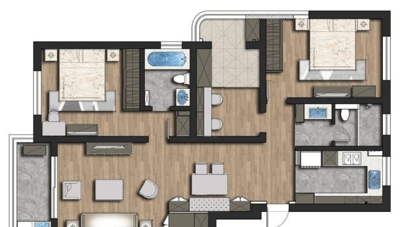 她家140㎡刚完工，全屋定制卡座沙发、榻榻米，收纳充足又美观 - 家居知识