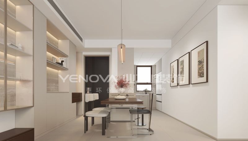 唐山国茂府128平方米现代风格装修效果案例|业之峰装饰 - 家居知识