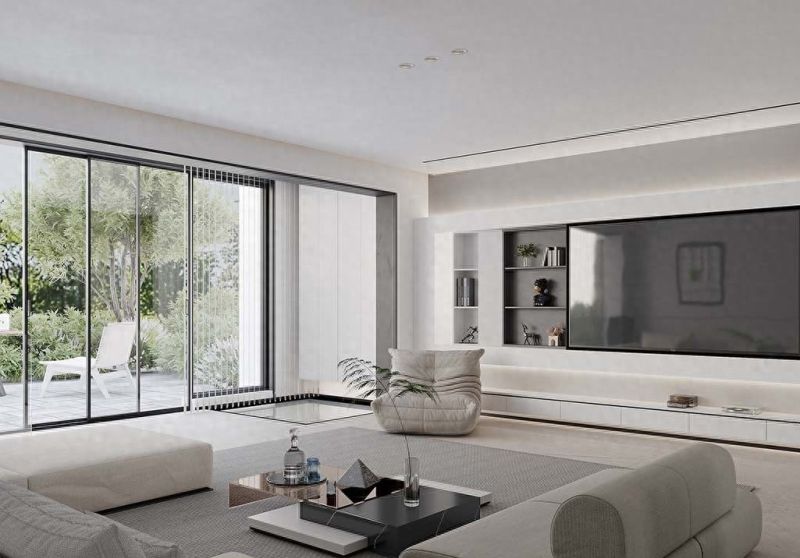 220㎡现代理性美学，宅家时光里的温柔浪漫