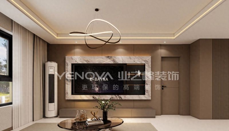 唐山橡树湾贰号院126平方米现代轻奢风格装修效果案例|业之峰装饰 - 家居知识
