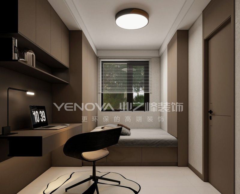 唐山橡树湾贰号院126平方米现代轻奢风格装修效果案例|业之峰装饰 - 家居知识