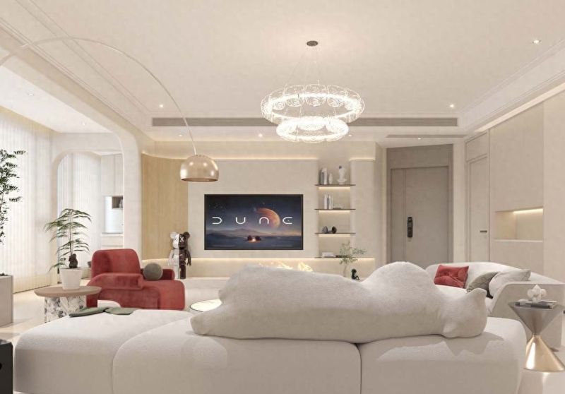 160㎡奶油风新家，温柔治愈的现代美学