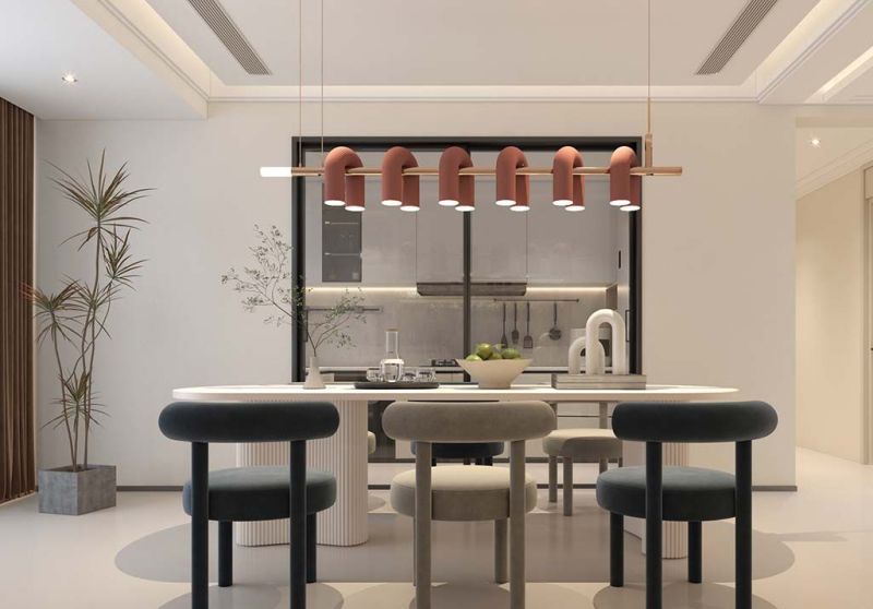 160㎡现代装修|温柔奶油系，暖到心坎里 - 家居知识