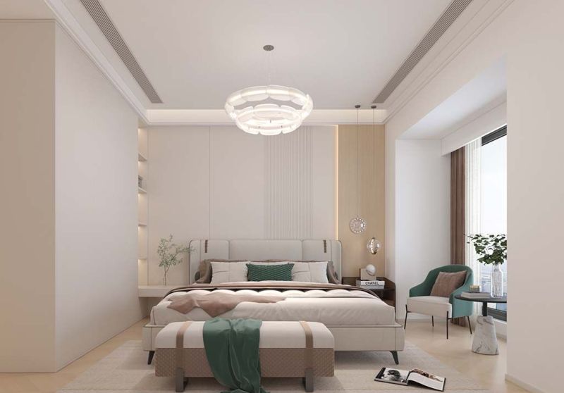 160㎡现代装修|温柔奶油系，暖到心坎里 - 家居知识