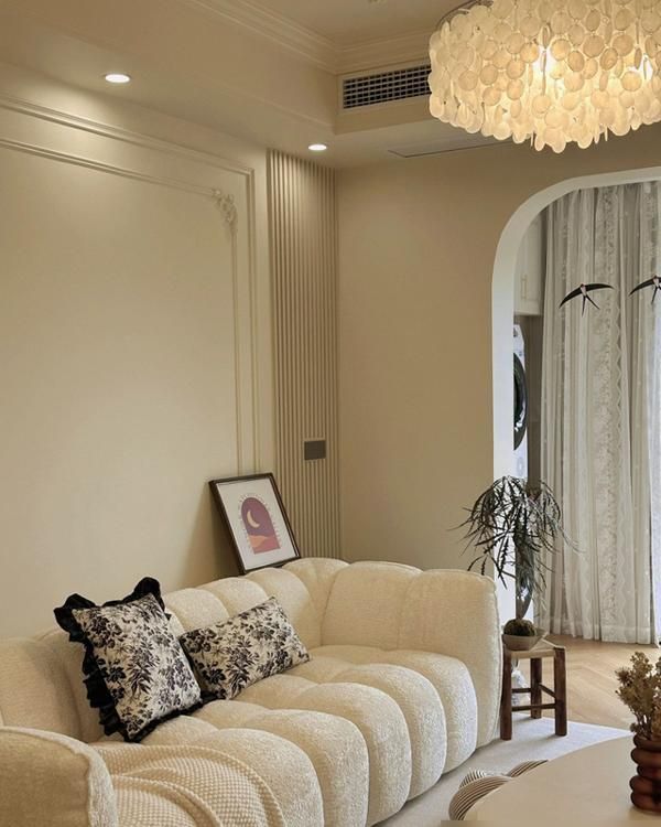 重庆女主晒出98㎡新家，轻法式奶油风设计简约又高级，温馨又治愈 - 家居知识