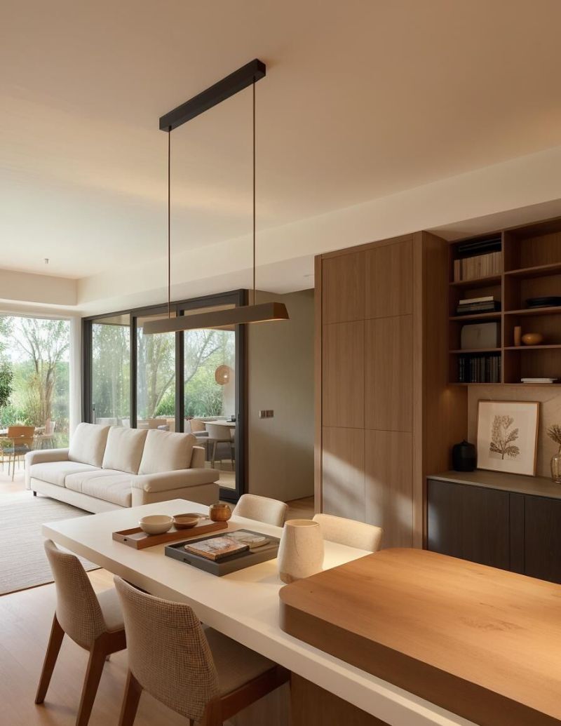 幸亏没跟风！原木中古才是我真crush落地窗光影相伴，心安之所。 - 家居知识