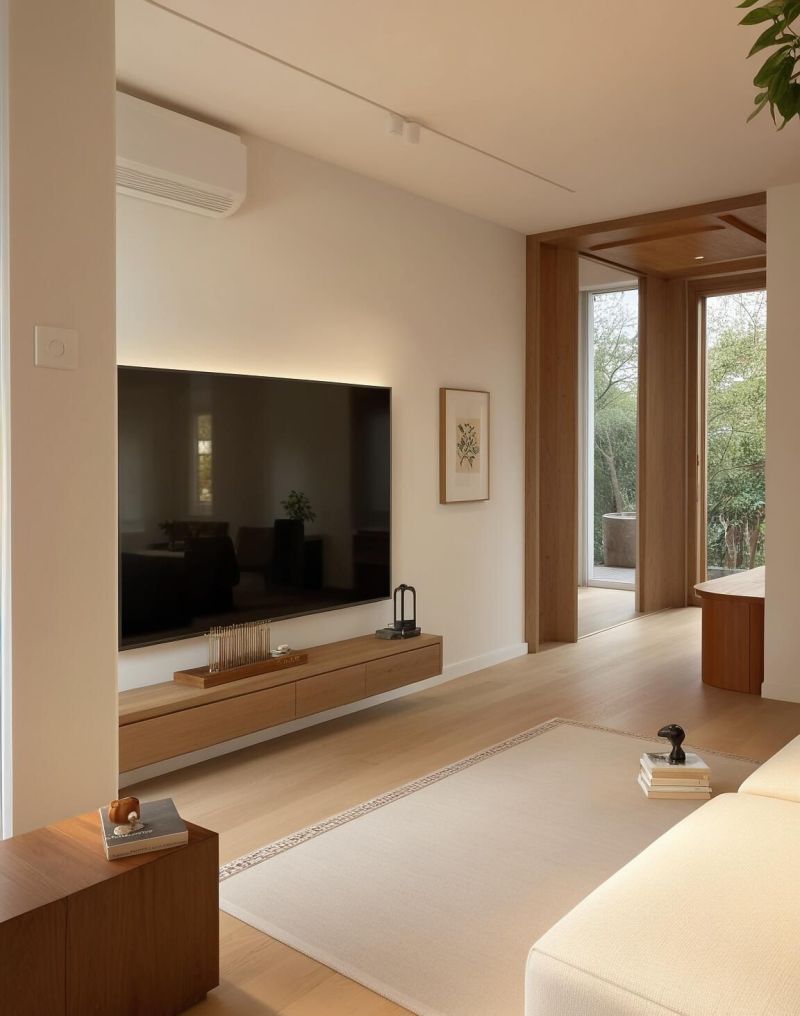 幸亏没跟风！原木中古才是我真crush落地窗光影相伴，心安之所。 - 家居知识