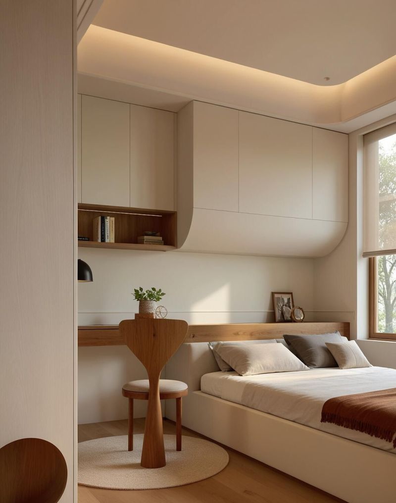 幸亏没跟风！原木中古才是我真crush落地窗光影相伴，心安之所。 - 家居知识