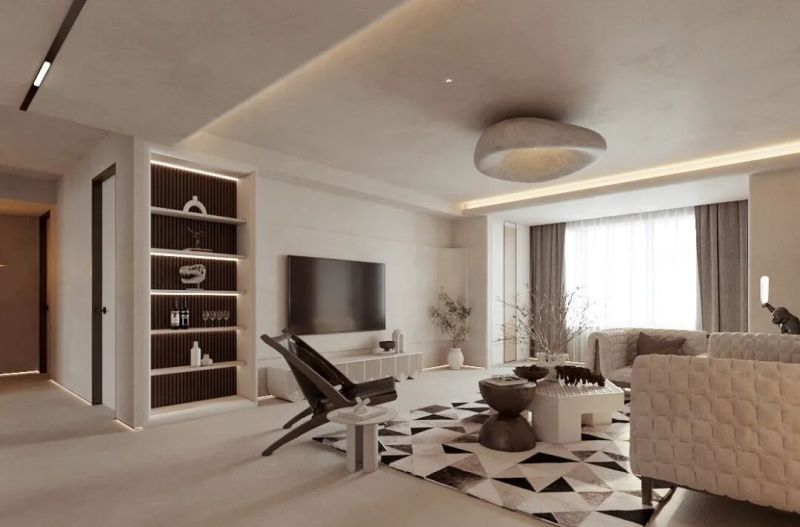 兰州城市人家盛达公馆190㎡侘寂风把家裹进柔感的松弛里 - 家居知识