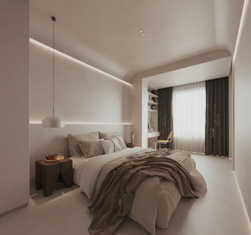 兰州城市人家盛达公馆190㎡侘寂风把家裹进柔感的松弛里 - 家居知识