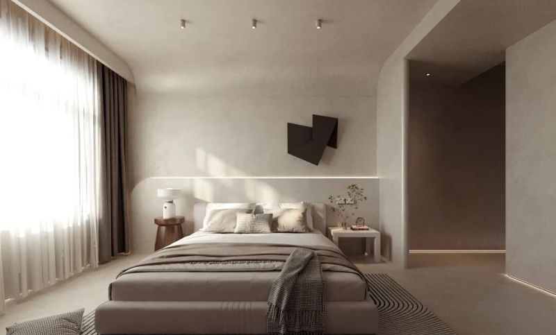 兰州城市人家盛达公馆190㎡侘寂风把家裹进柔感的松弛里 - 家居知识