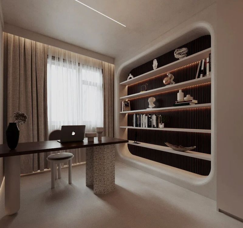 兰州城市人家盛达公馆190㎡侘寂风把家裹进柔感的松弛里 - 家居知识