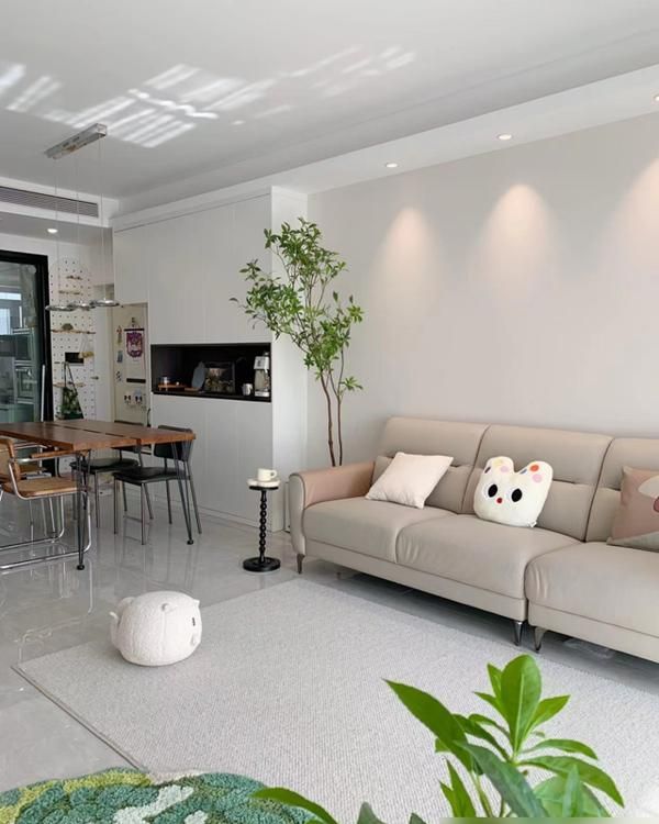 湖北一女主晒出120㎡新家，混搭北欧风设计清爽又温馨，舒适治愈 - 家居知识